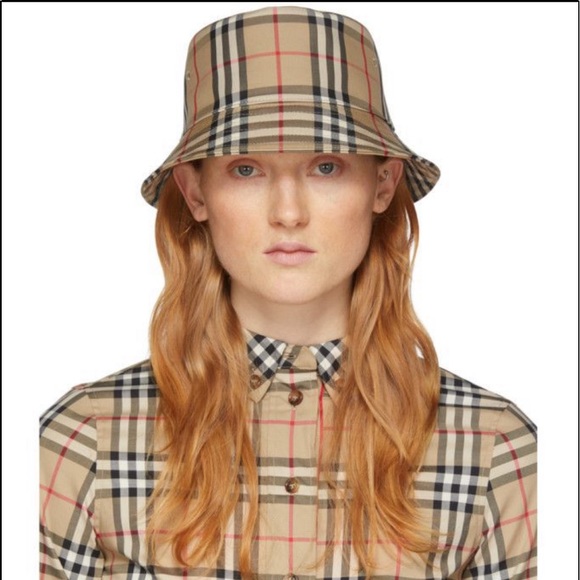 burberry bucket hat